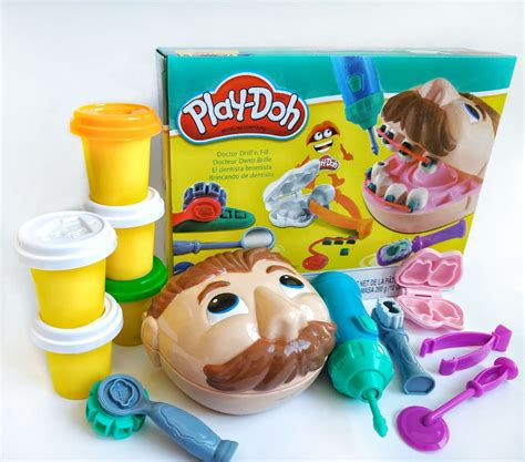 Игровой набор пластилин Play-Doh "Мистер зубастик" / Стоматолог ...