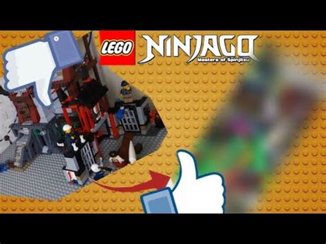 Создал свой лего Ниндзяго город! City lego ninjago - YouTube