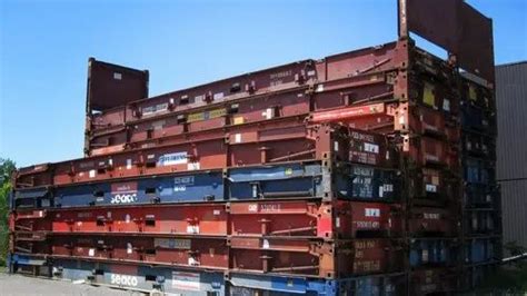 IICL ISO STD 20 Flatrack Containers Capacity 10 20 Ton At Rs