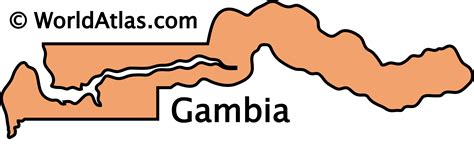 The Gambia Maps & Facts - World Atlas