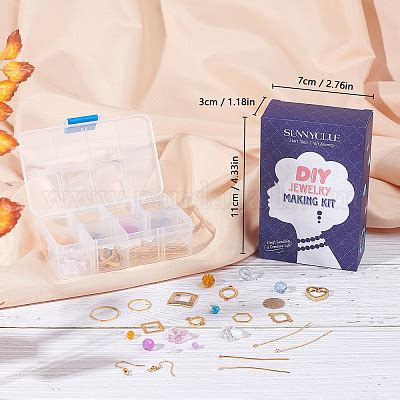 Wholesale Sunnyclue Diy Geometry Earring Making Kits Pandahall