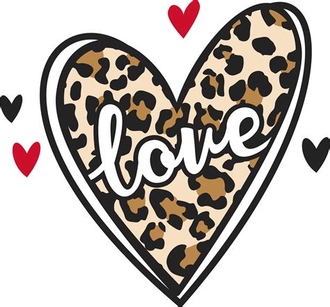 Heart Leopard Print SVG For Cricut Free SVG For Cricut Crafters