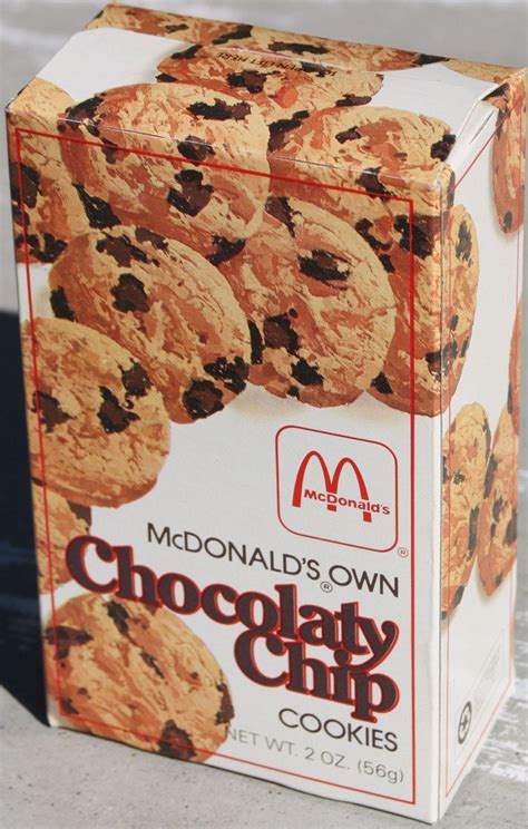 McDonald's Chocolate Chip Cookies! : r/nostalgia