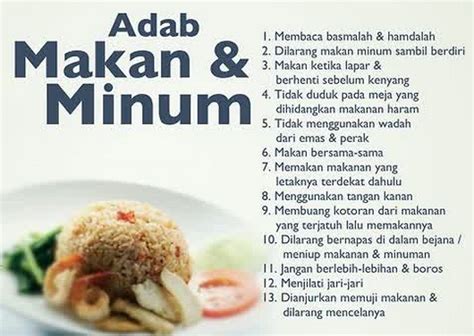 Doa Sebelum Dan Sesudah Makan Bagi Seorang Muslim Islamic Information