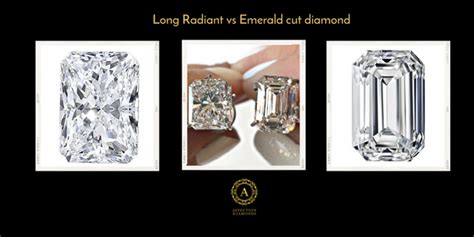 Long Radiant Vs Emerald Cut Diamond Comparison Affection Diamonds