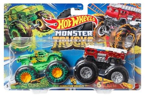 Hot Wheels Zestaw Pojazd W Monster Trucks Gunkster Alarm Pak Hot Wheels Sklep