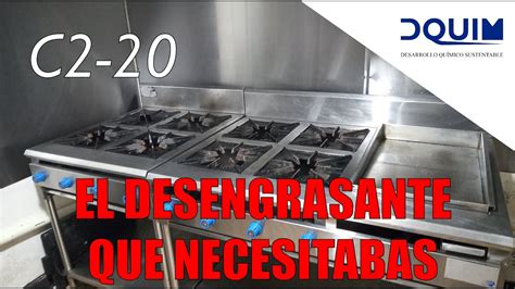 Qu Desengrasante Debo Usar Para Limpiar Una Cocina Industrial Youtube