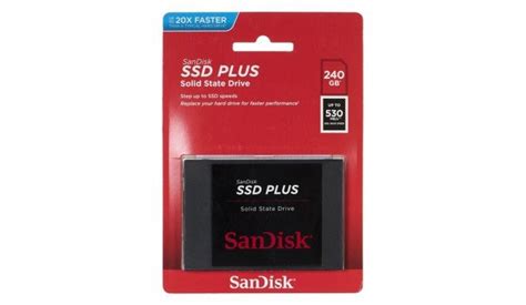 SanDisk SSD PLUS 2.5" 240GB Solid State Drive SDSSDA-240G-G26
