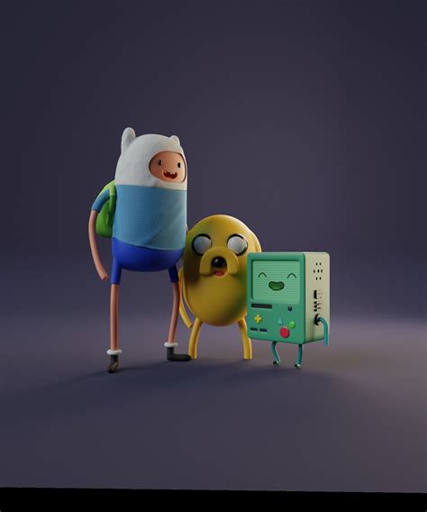 Adventure Time 3d Art Cgtrader