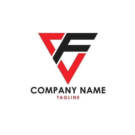 cf logo design  vector art  vecteezy