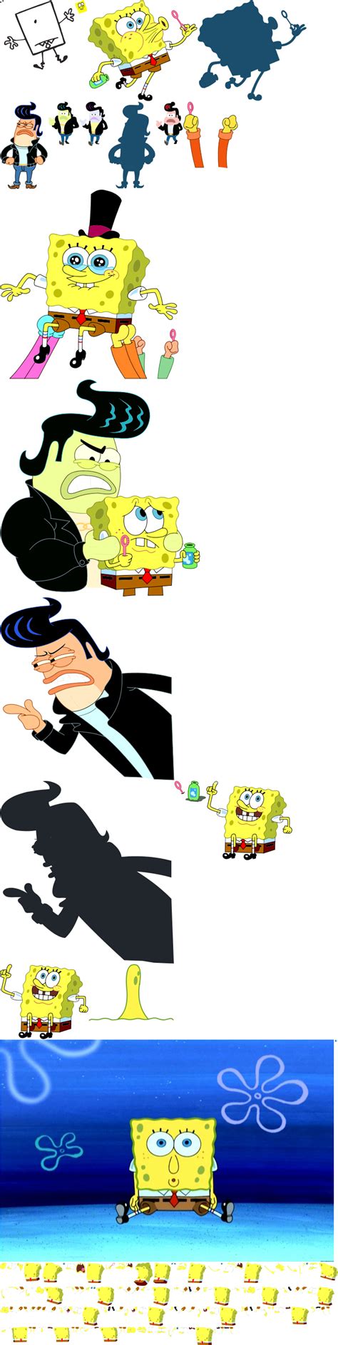 The Spriters Resource Full Sheet View Spongebob Squarepants Whobob