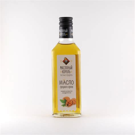 Масло грецкого ореха, 250 мл — купить в интернет-магазине «Масляный ...