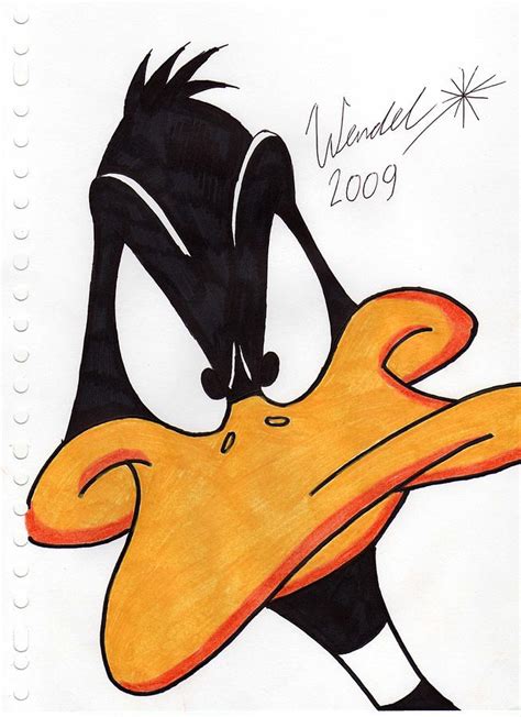 Daffy Duck Drawing by Wendel Krolis - Pixels