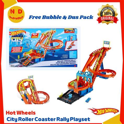 Jual Hot Wheels City Roller Coaster Rally Playset Di Seller Velvet Store Cengkareng Timur