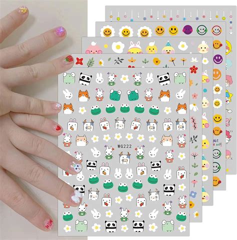 Jmeowio Nagelsticker S E Nagelsticker F R Kinder Blatt Nail Art