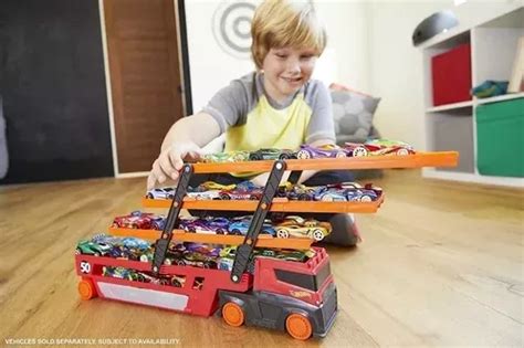 Mega Caminh O Cegonha De Transporte Mattel Hot Wheels