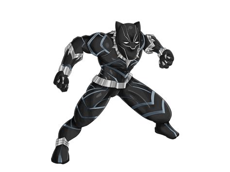 Black Panther Cartoon Wallpapers Top Free Black Panther Cartoon