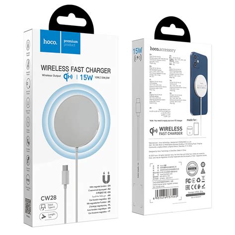 Original Hoco CW28 15W Magnetic Wireless Charger Price In Bangladesh