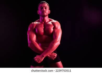 Man Professional Bodybuilder Athlete Naked Torso Stock Photo Shutterstock