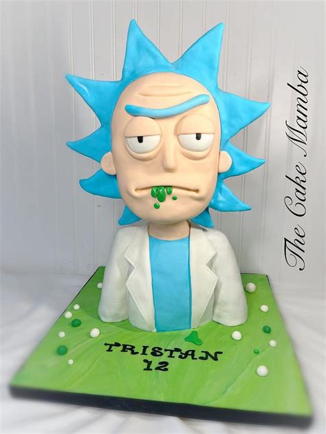 Rick and Morty cake - Decorated Cake by The Cake Mamba - CakesDecor