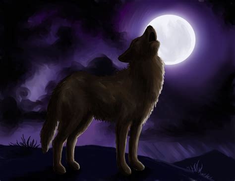 Wolf Howling At The Moon Wallpaper - WallpaperSafari