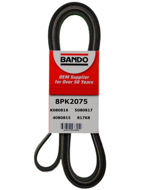 Bando 8PK2075 for sale online | eBay