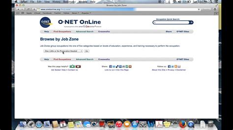 ONET OnLine - YouTube