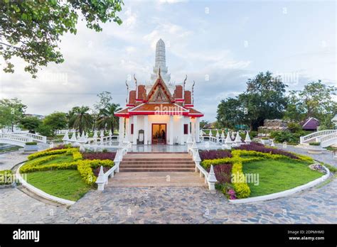 The City Pillar Shrine Or San Lak Mueang In Phetchaburi Thailand Stock