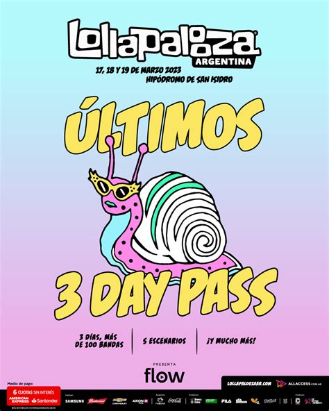 Lollapalooza Ar On Twitter Ltimos Abonos Day Pass Para Lollaar