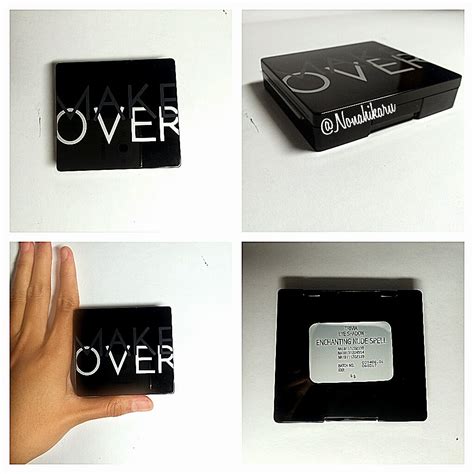 Review Make Over Trivia Eyeshadow Enchanting Nude Spell New Colors Beauty Travelling