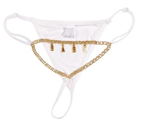Custom Thong Bikini Thong Chain G Strings Bikini Chain Etsy