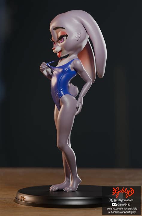 Judy Hopps Bikini 8 Inch Figurine Etsy