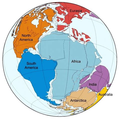 Interactive Pangea Map With International Borders Viv