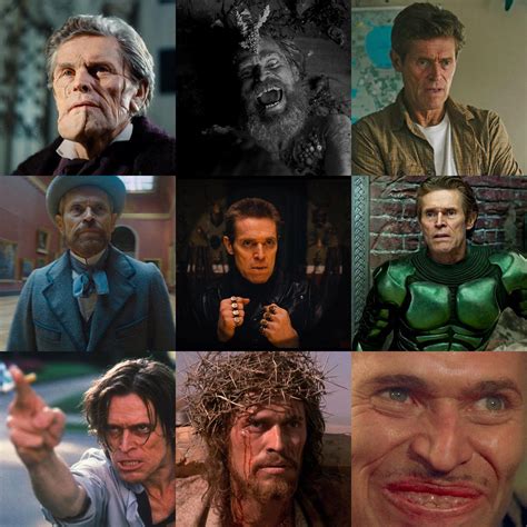 The versatility of Willem Dafoe : r/Letterboxd