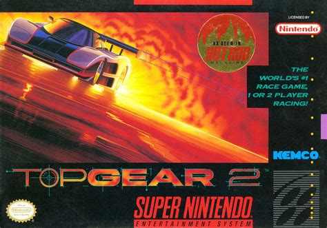 Top Gear 2 1993 Snes Box Cover Art Mobygames