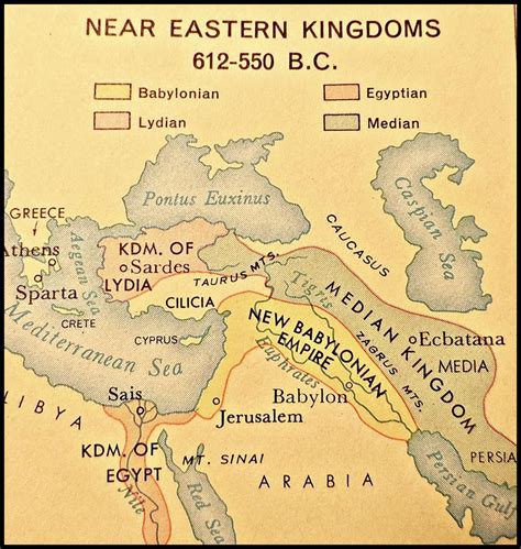 Near Eastern Kingdoms 612 550 Bce Rancientworld