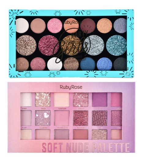 Paleta Soft Nude Ruby Rose MercadoLivre