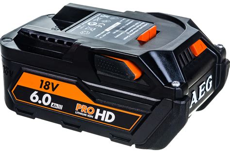 Акумуляторна батарея AEG Li-HD 18 В 6,0 Ач (L1860RHD) • Краща ціна в ...