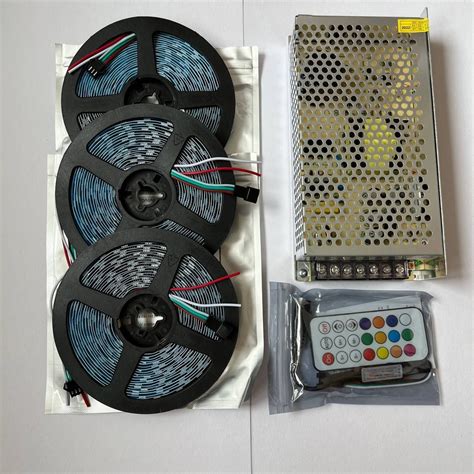 Светодиодная лента, 12В, IP20, 60 LED/m Комплект для светодиодной ...