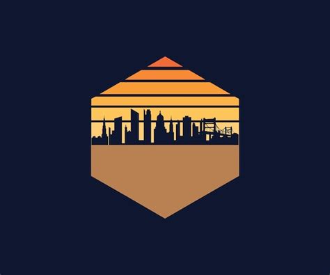 Premium Vector | Skyscraper silhouette