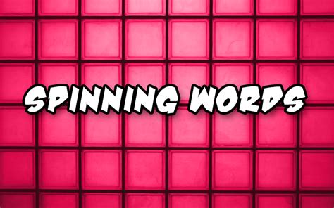 Spinning Words Ios Ipad Game Moddb