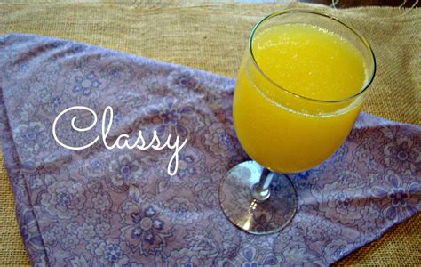 The Good, the Bad, and the Quirky: Fuzzy Navel Mocktail