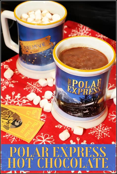 The Ultimate Polar Express Hot Chocolate