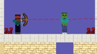 Herobrine Monster School 🕹️ Play Now on GamePix