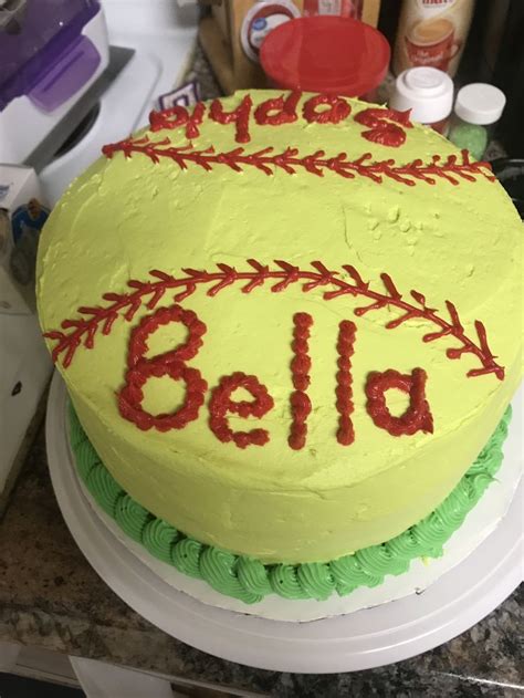 Softball Cake Cake Desserts Food