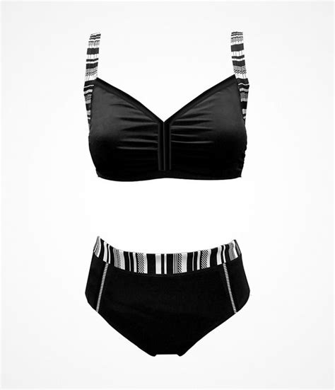 Trofé Trofe Bikini Set Chlorine Resistant Black Bikini online Modegallerian