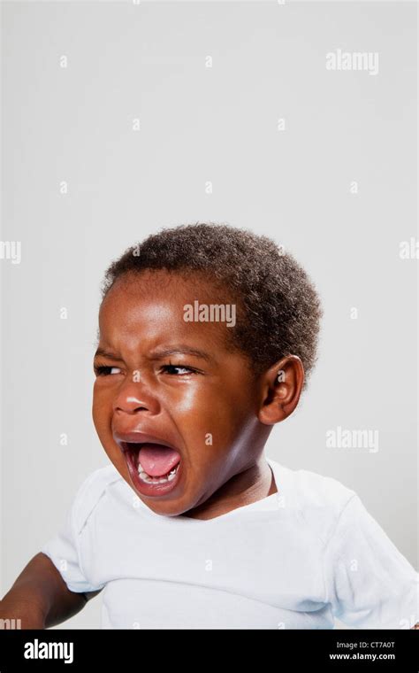 boy crying stock photo alamy