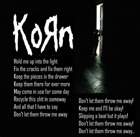 Pin by Michael Castorena on KORN | Words, Finding god, Korn