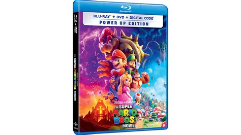 The Super Mario Bros Movie Power Up Edition Blu Ray Dvd Digital