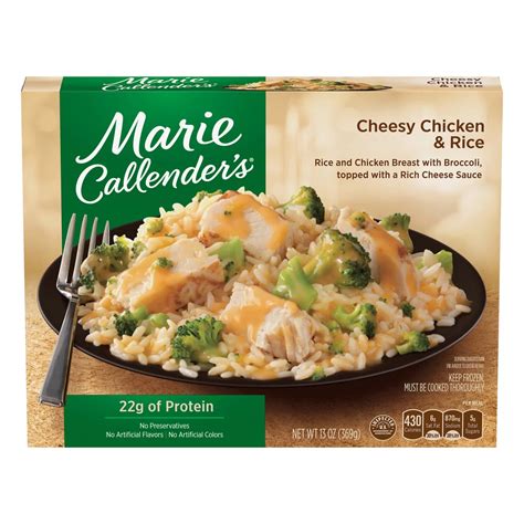 Marie Callender S Marie Callenders Cheesy Chicken Rice Shop Entrees And Sides At H E B